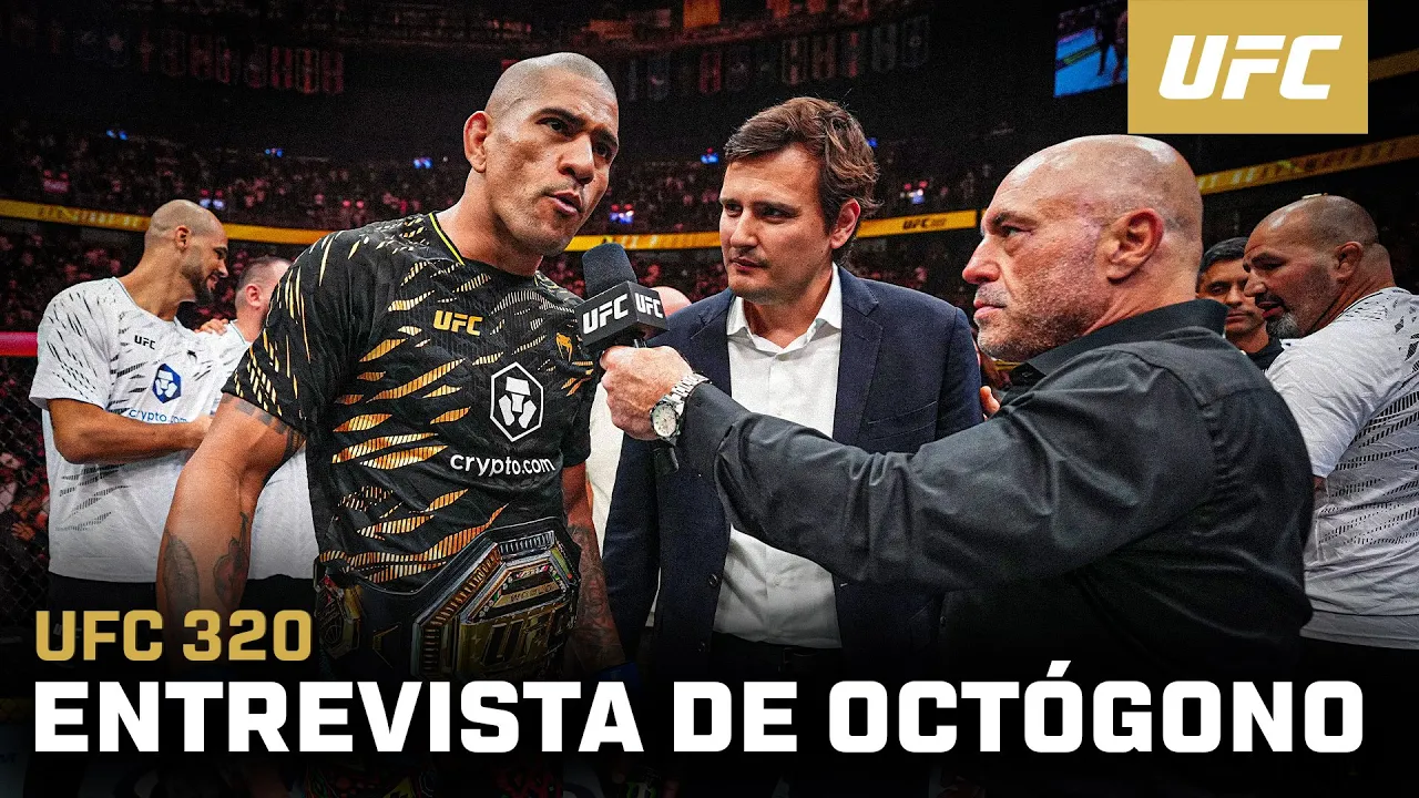 Entrevista de Octógono com Alex "Poatan" Pereira | UFC 320
