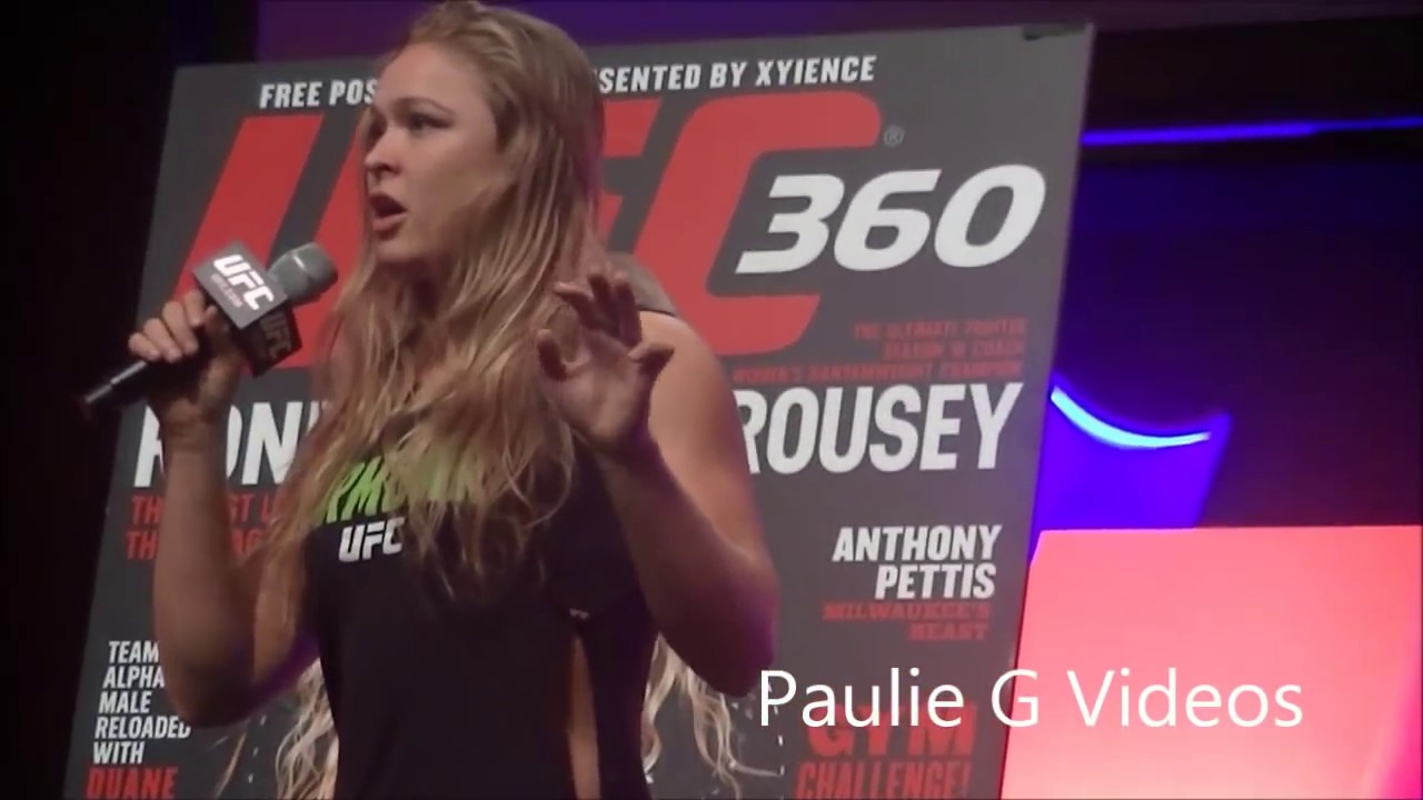 Ronda Rousey's Favorite Thing is SEX! background