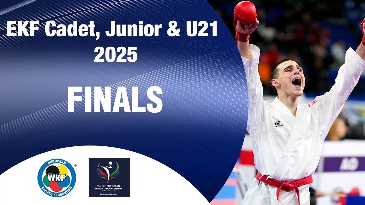 Karate EKF Cadet, Junior & U21 Championships - FINALS | WORLD KARATE FEDERATION background