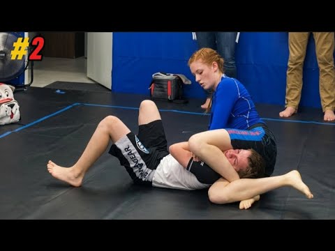 Small vs Big: The Power of Technique!" Girl vs Boy Grappling Submission 💪–Part 2