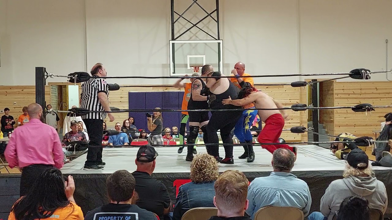 Heated Shenanigans vs The Highlight Reel vs Damien Black & Gideon vs Sanji & David Barnabas Spector