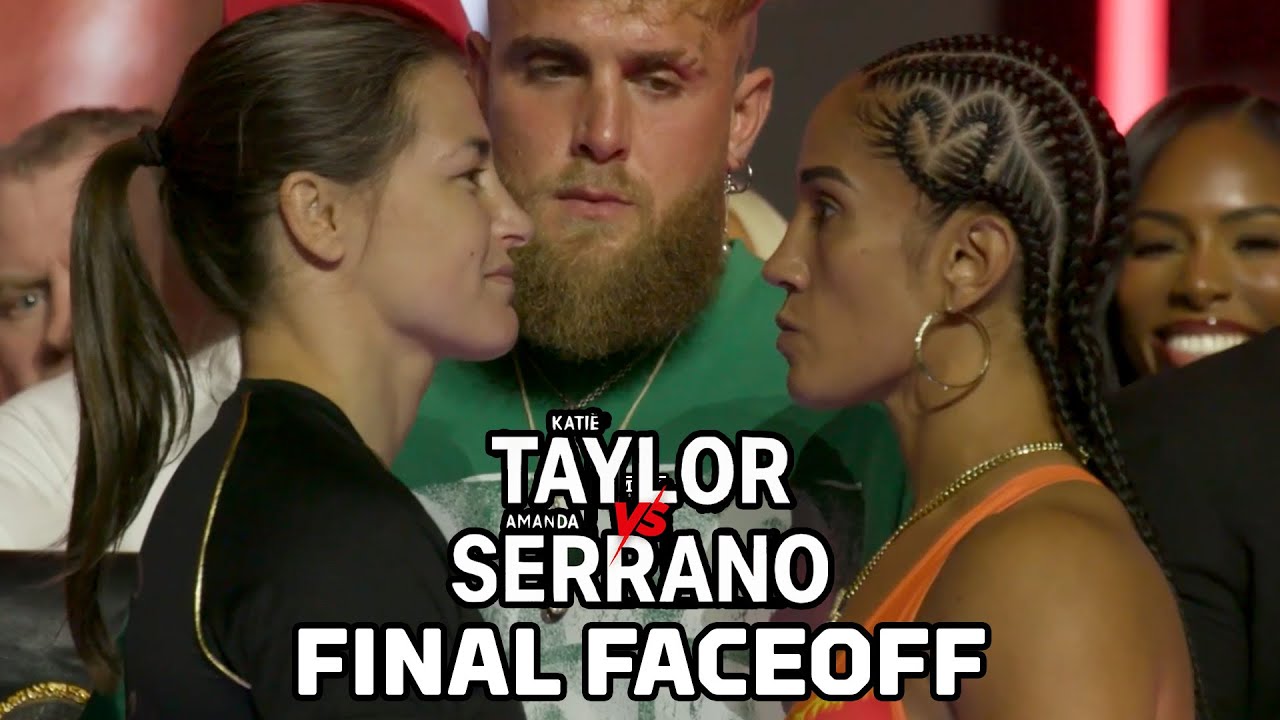 Katie Taylor vs Amanda Serrano Final Faceoff | Taylor vs Serrano 3 | MMA Fighting
