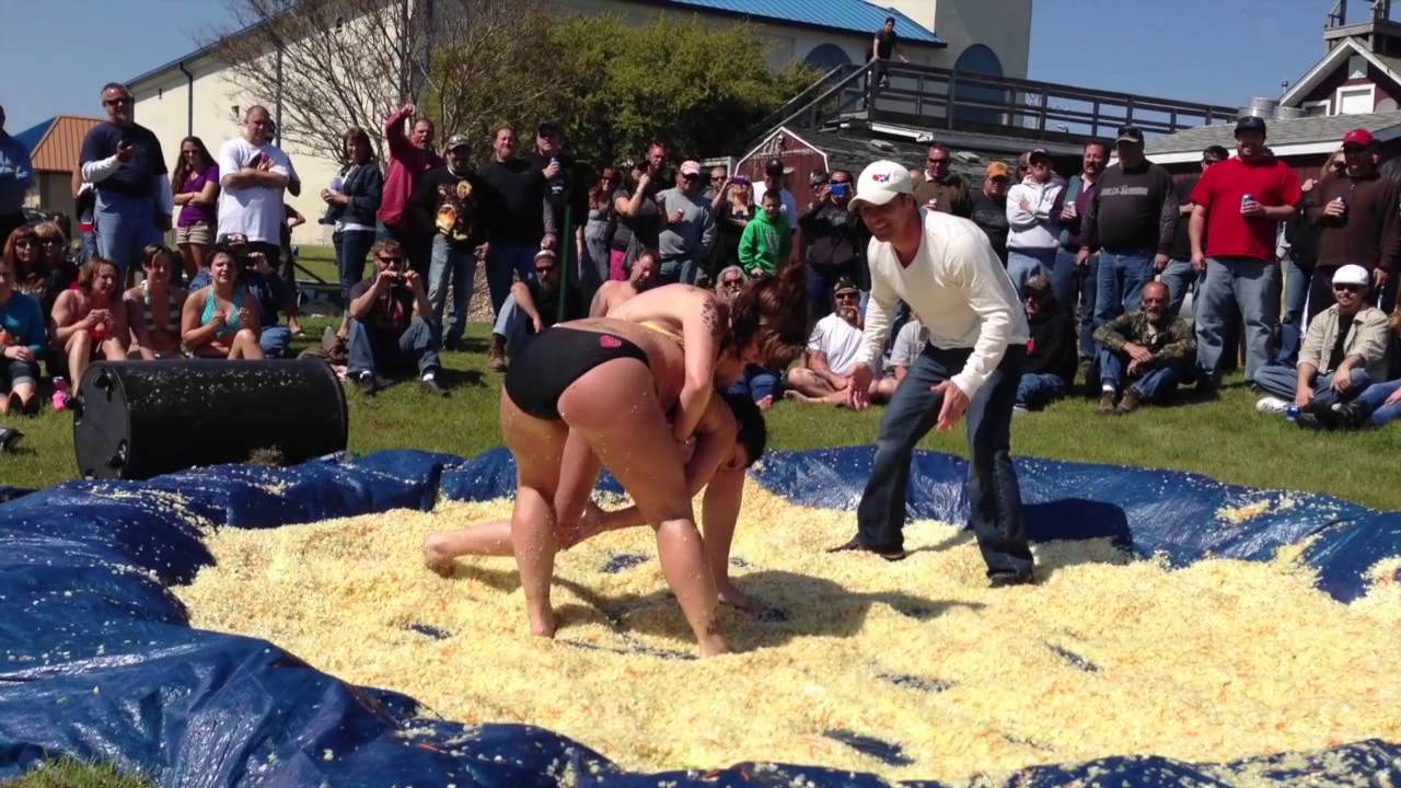 Pigmans Bikini Coleslaw Wrestling - Outer Banks Bike Week 2013 - OBX - May Be NSFW