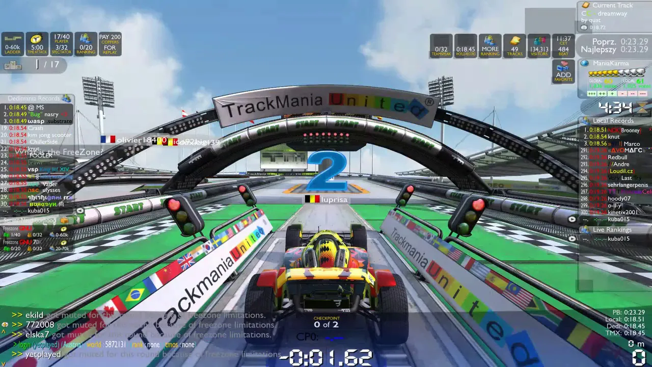 Back To The Track(Mania Nations) - Ep. #2 background