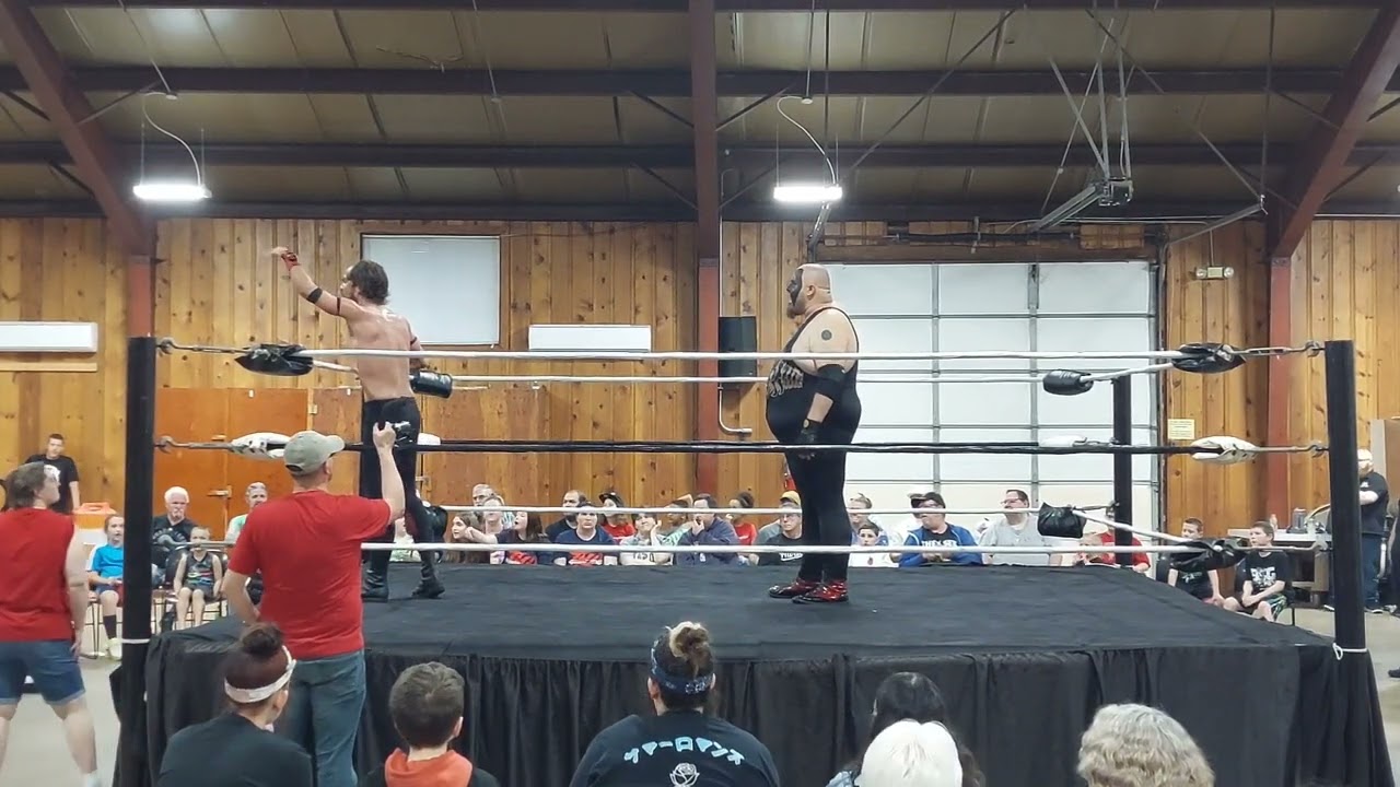 Gideon Meets Jared Kripke in the Ring - NGW 4/30/22 background