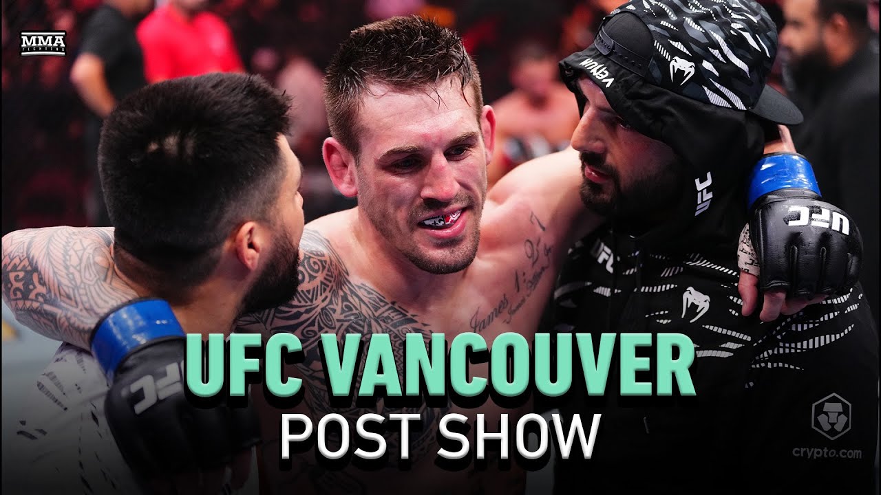 UFC Vancouver Results & LIVE Reaction | Allen Stops RDR, Referee Blunders, More | MMA Fighting