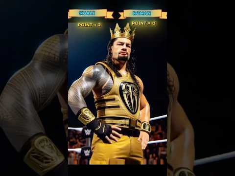 Roman Reigns vs The Great Khali | Roman Reigns | #shorts #ytshorts #romanreigns #wwe #trandingshorts background