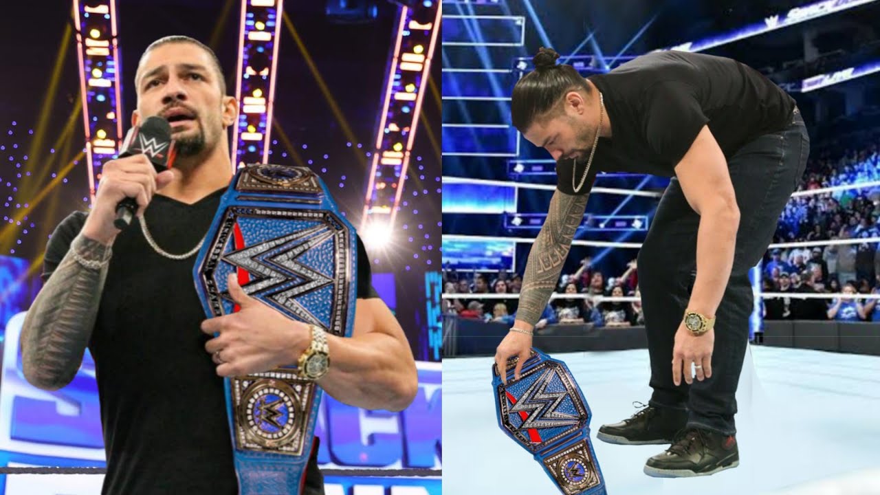 Roman Reigns Return & Relinquish Universal Title Due to COVID ? Roman Reigns Return Date SmackDown ! backdrop