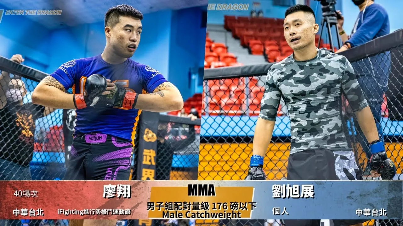 【WOTD-ETD06 業餘綜合格鬥】男子組配對量級 176 磅以下 Male Catchweight 廖翔 vs 劉旭展 backdrop