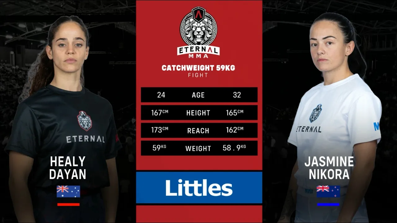 Eternal MMA 96: Healy Dayan VS Jasmine Nikora | FULL FIGHT
