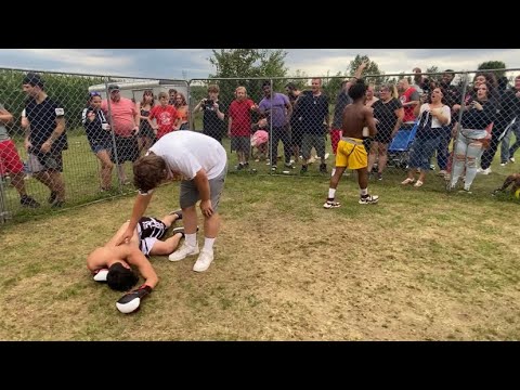 Fightflix Backyard Boxing Knockout!!!: The Saiyan Vs. Wolfpack