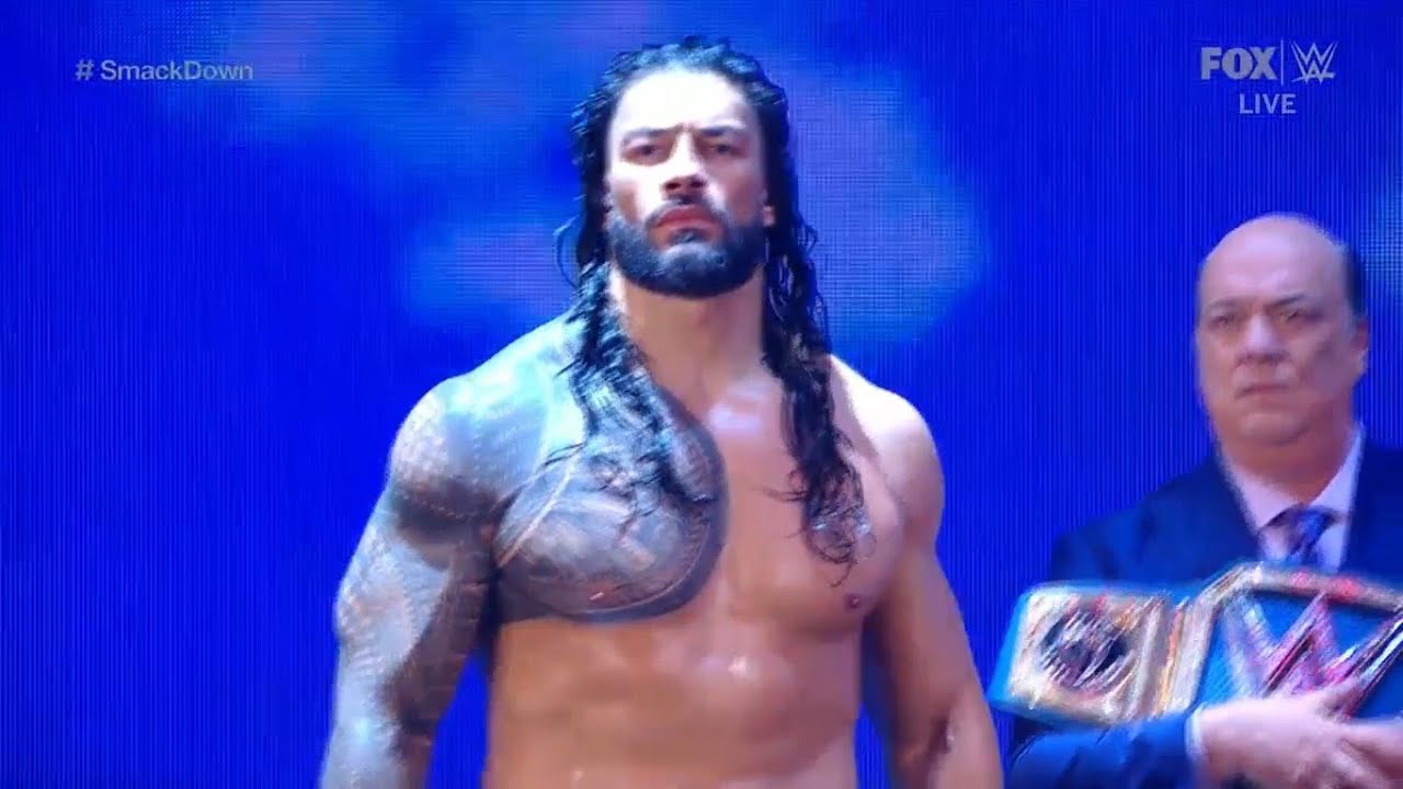 WWE Smackdown, Roman Reigns' Entrance Full