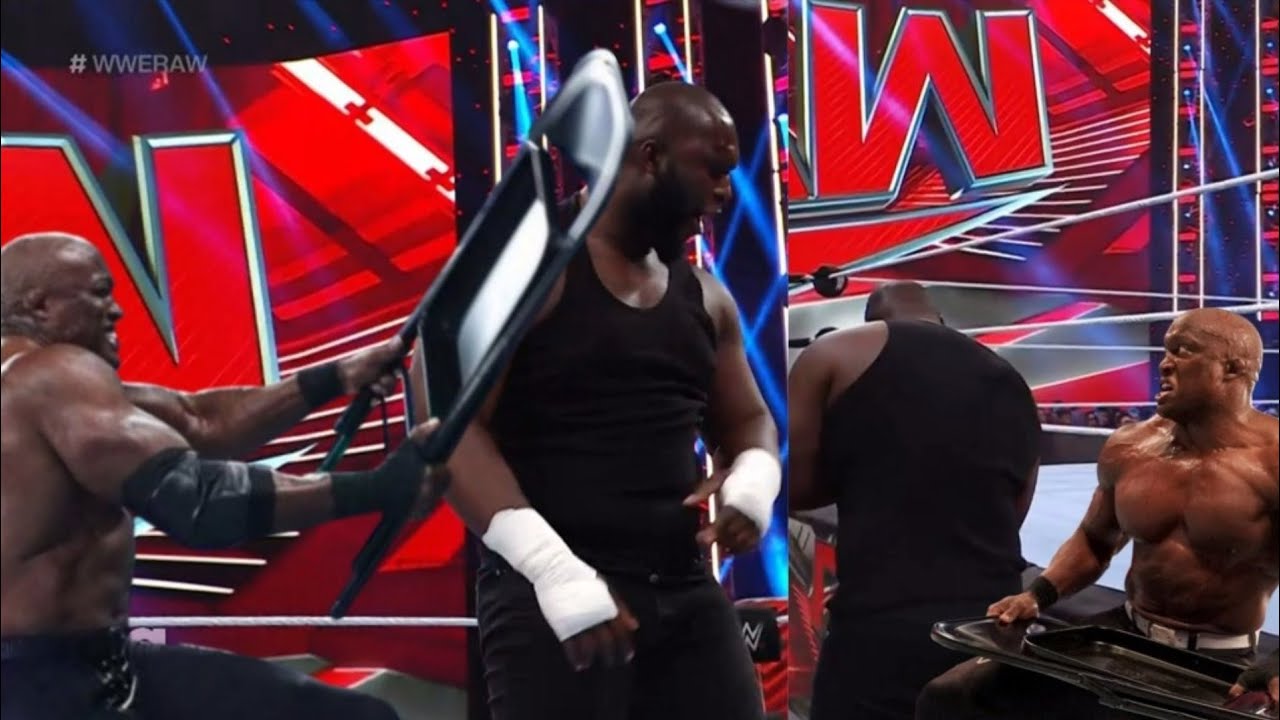 Bobby Lashley Return & Destroy Omos WWE Raw ! background