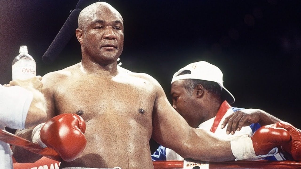 Old George Foreman - Past His Prime background