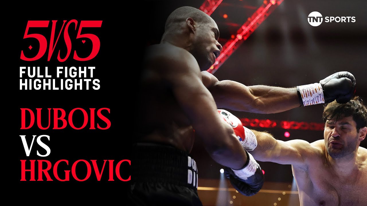 Daniel Dubois vs Filip Hrgović Fight Highlights | 5 vs 5: Queensberry vs Matchroom 🥊