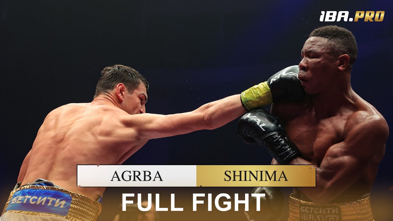 FULL FIGHT | Khariton Agrba vs Charles Shinima | IBA.Pro 10 | Saint Petersburg