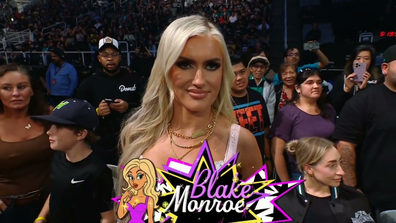 WWE SMACKDOWN CHARLOTTE FLAIR & ALEXA BLISS VS SOL RUCA & ZARIA 10/17/25