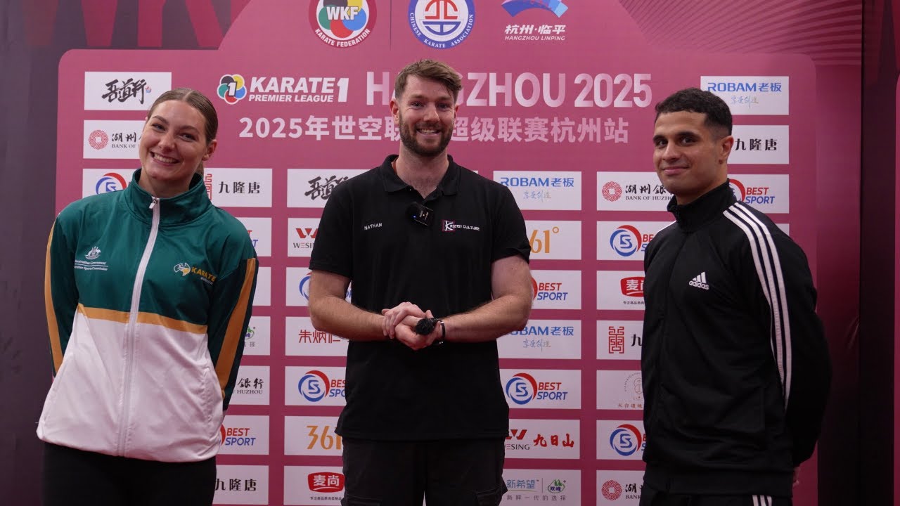 Tatami Replays: Episode 5 with Y. Badawy (EGY) and H. Sullivan (AUS) | WORLD KARATE FEDERATION background