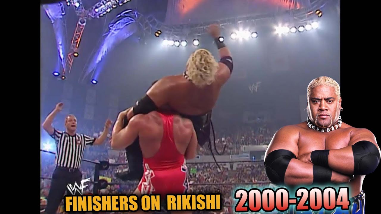 WWE ALL FINISHERS  ON RIKSHI 2000 TO 2004 HIGHLIGHTS