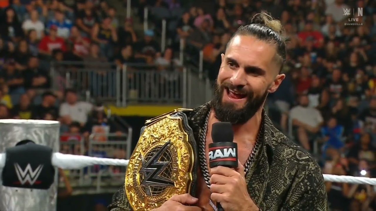 WWE RAW SETH ROLLINS ENTRANCE 09/22/25