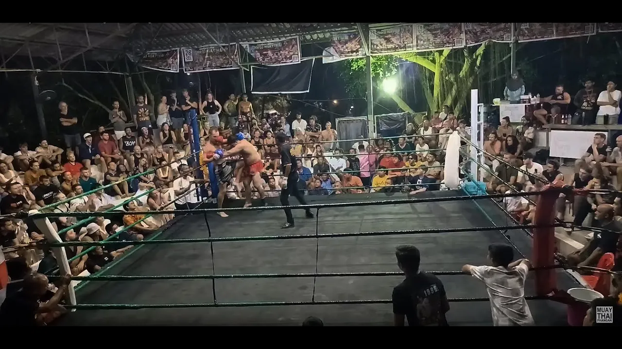 MuayThai KohPhangan I Sungkralek JomhodMuayThai vs Matthew DiamondMuayThai - 10 February 2024 backdrop