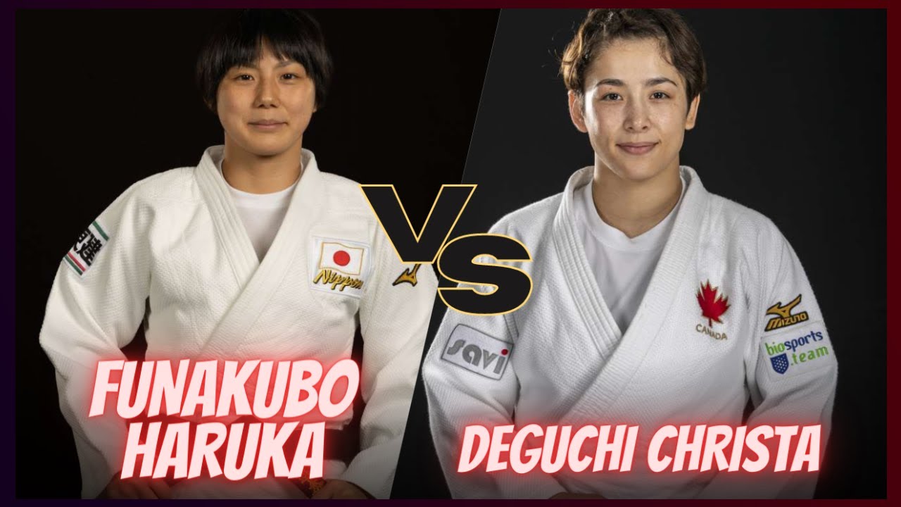 Christa DEGUCHI VS Haruka FUNAKUBO - FINAL - World Judo Championships - Doha - 柔道 2023