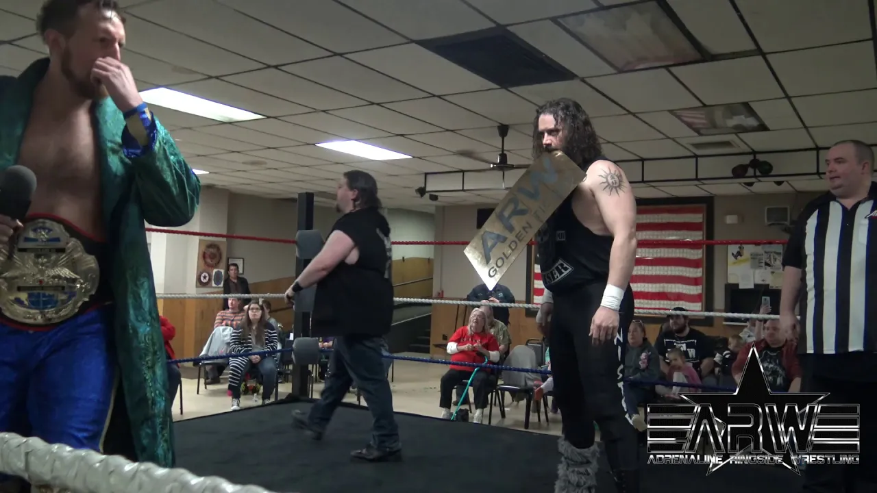 Maverick Cage vs. Max Holiday - SCW Heavyweight Championship: ARWPRO (April 13, 2019) background
