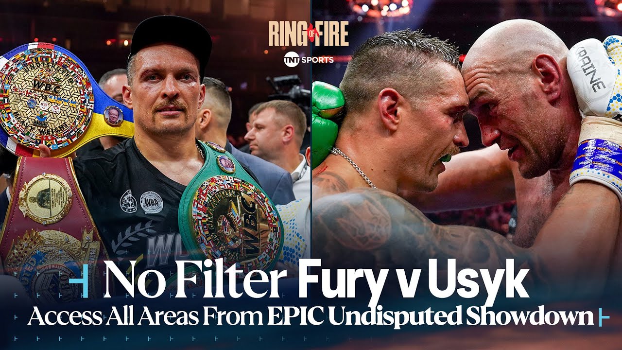 No Filter: Fury v Usyk π Access All Areas As Oleksandr Usyk Becomes Undisputed πΊπ¦π #FuryUsyk