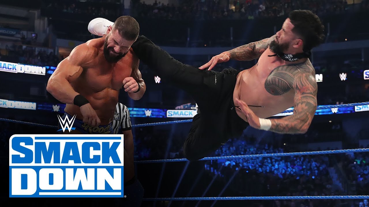 Roman Reigns & The Usos vs. King Corbin, Dolph Ziggler & Robert Roode: SmackDown, Jan. 24, 2020 background