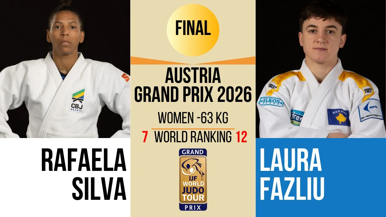 Rafaela SILVA VS Laura FAZLIU| Austria Grand Prix 2026 | GOLD -63 kg