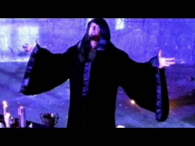 The Undertaker Entrance Video backdrop