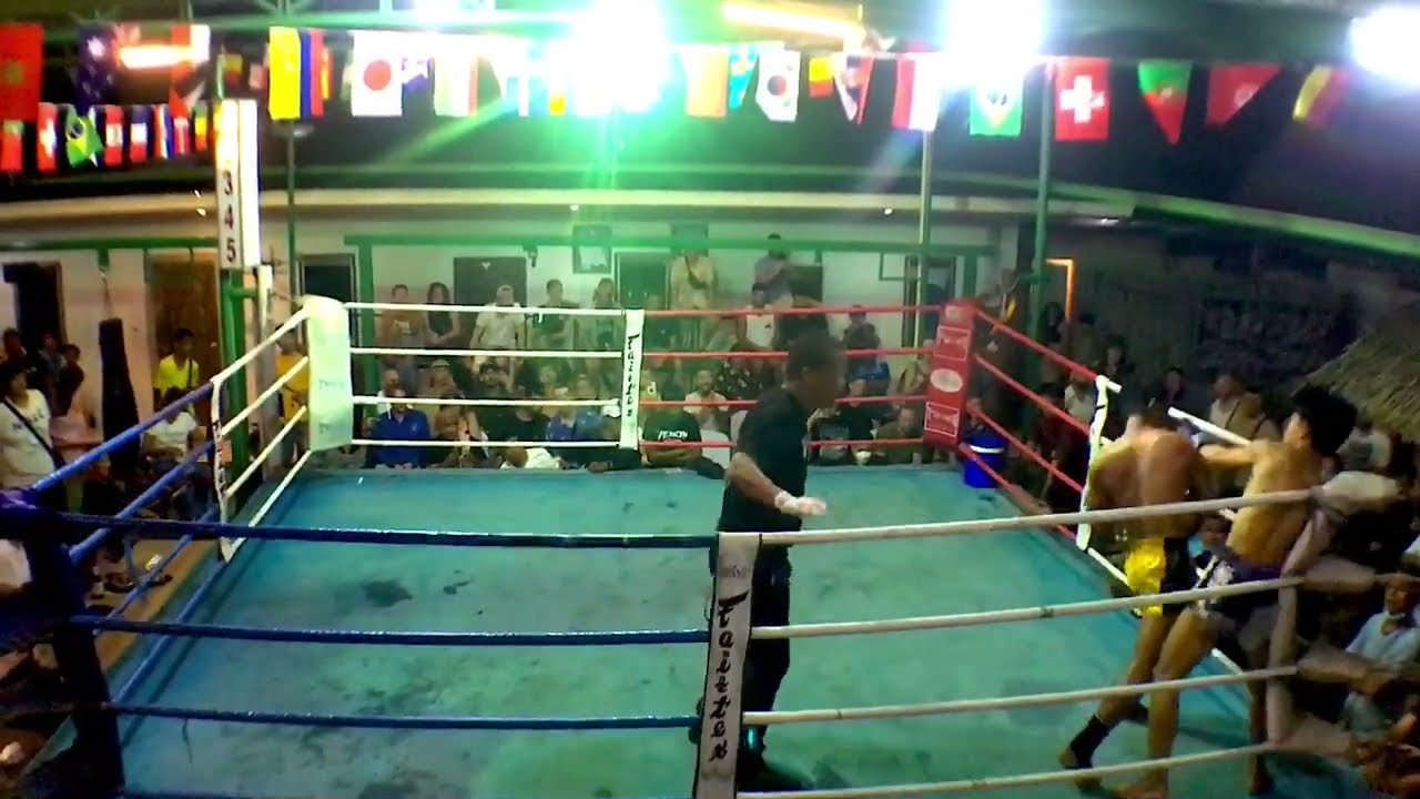 Muay Thai Fight | Sanchai BanBangChang vs Jatukam SorPunjun - 29 November 2022 (Koh Phangan) background
