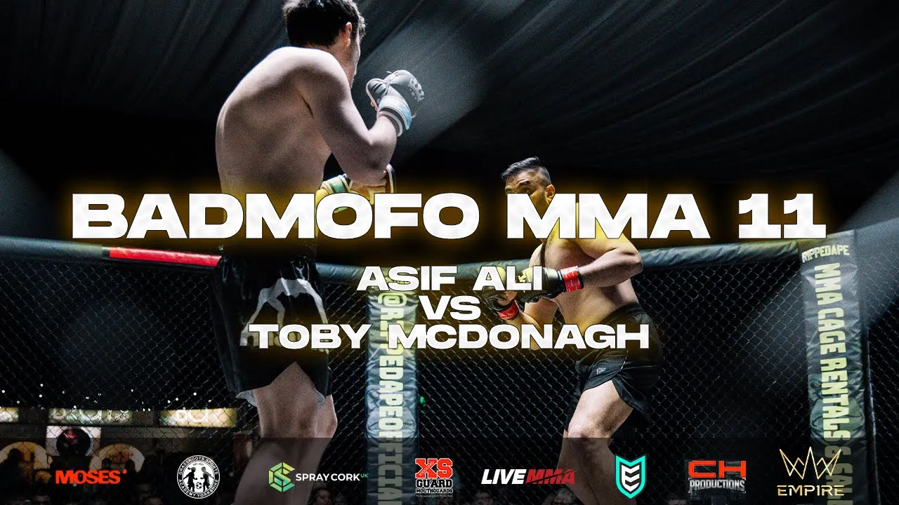 BMF 11 | Asif Ali vs Toby McDonagh | Amateur Middleweight MMA background