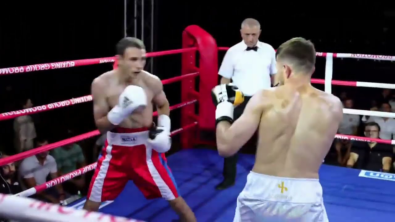 Bukhuti Tatishvili VS Levan Tsiklauri Georgian Super featherweight Title Fight backdrop