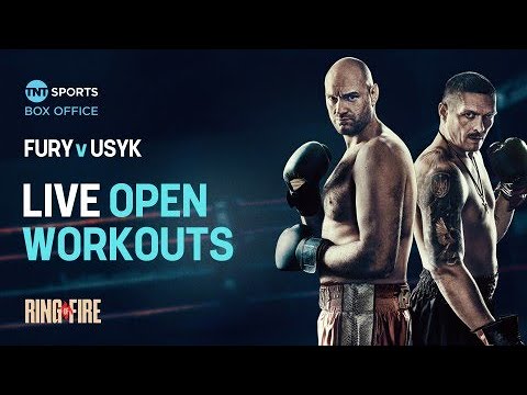 LIVE 🥊 Tyson Fury v Oleksandr Usyk | Open Workouts 🏆 🇸🇦 background