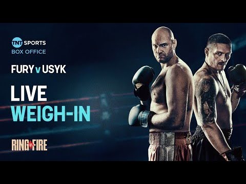 LIVE 🥊 Tyson Fury v Oleksandr Usyk | Weigh-In 🏆 🇸🇦 background