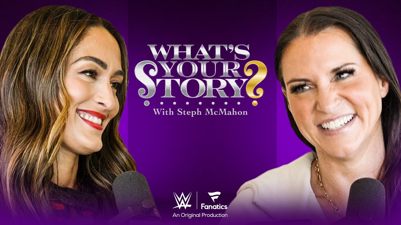 Nikki Bella talks about Seth Rollins, retirement & dating | What’s Your Story? With Steph McMahon background