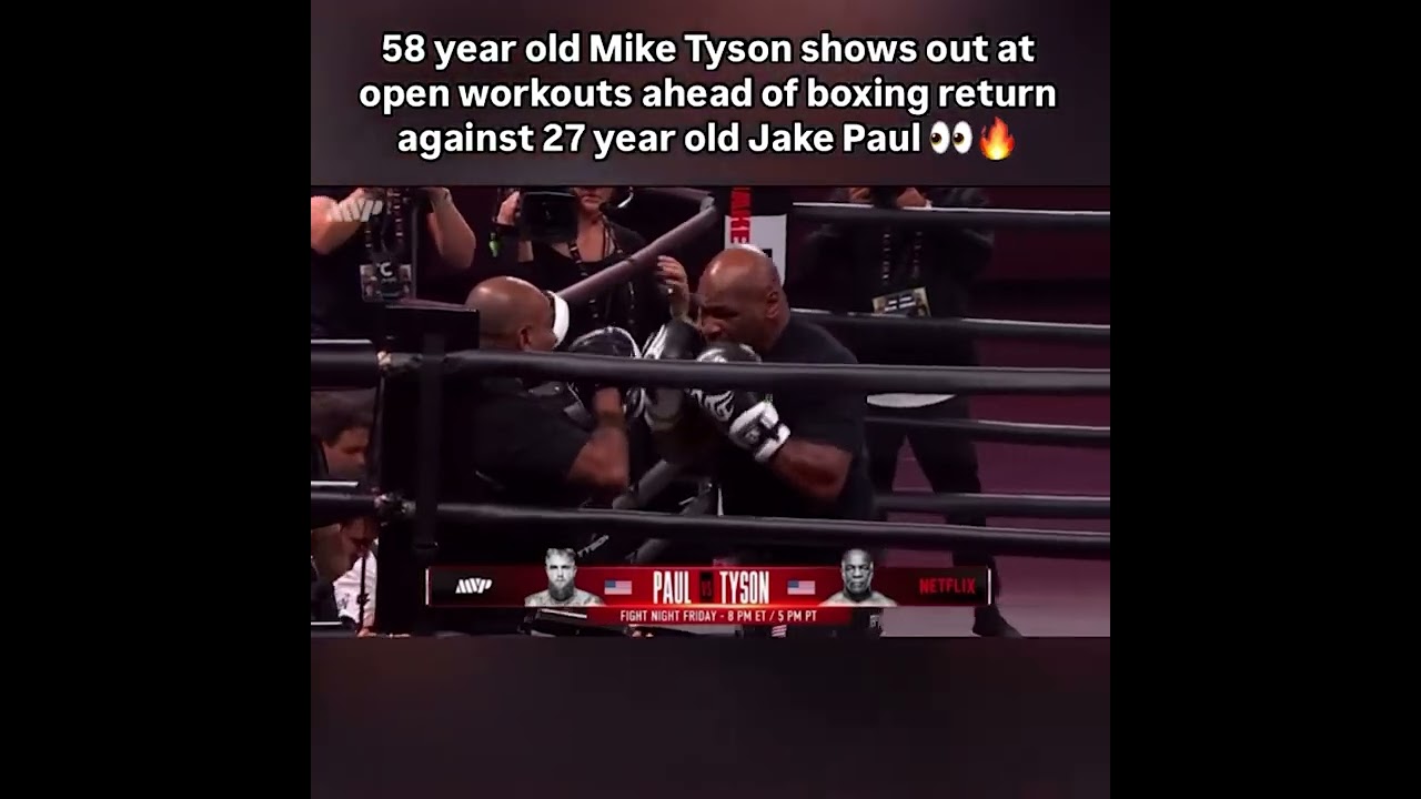Mike Tyson At Age 15 VS Now background