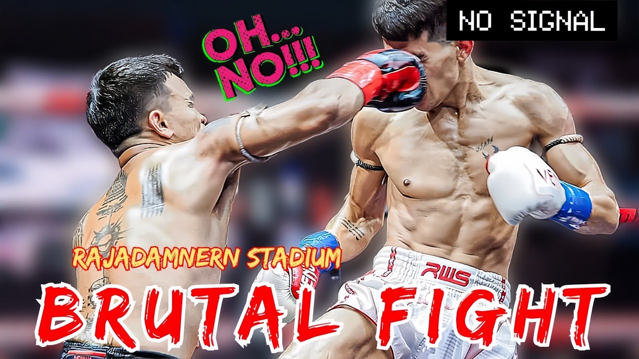 Amazing Muay Thai Fight At Rajadamnern Stadium Petchiangrai Vs Sayed backdrop