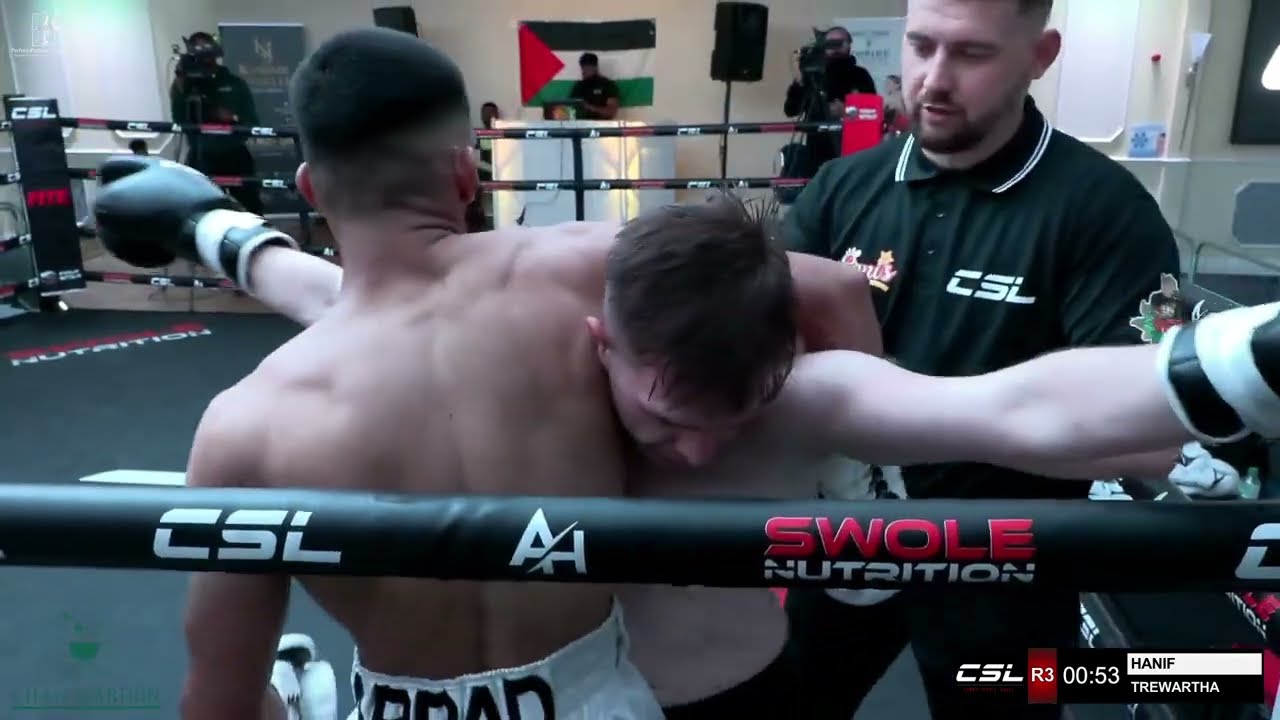 Billy Hanif vs Marc Trewartha | CSL Contenders Series background
