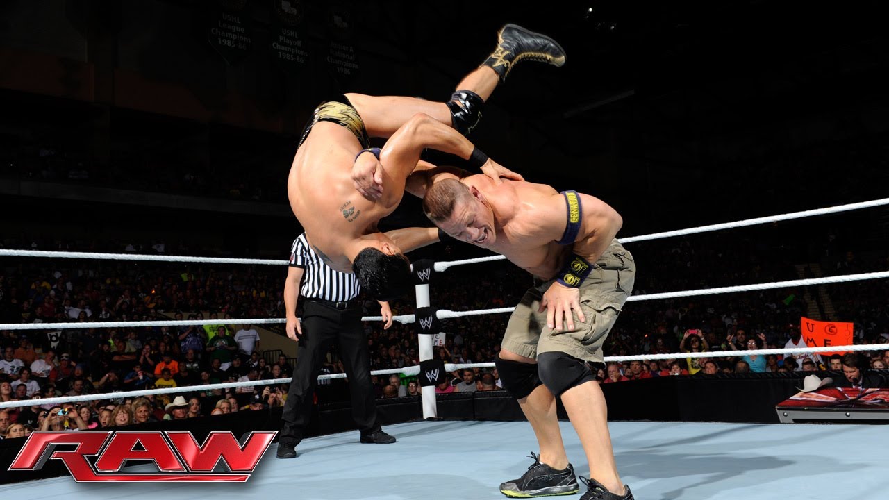 John Cena vs. Alberto Del Rio - Champion vs. Champion Non-Title Match: Raw, July 1, 2013