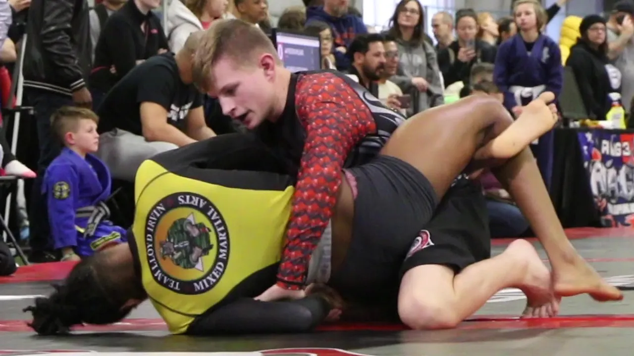 Mixed NoGi Grappling NAGA Frederick 09 Sydney James Win