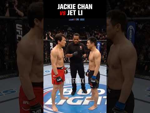 Jackie Chan vs Jet Li in UFC Fight #shorts #jackiechan #jetli #ufc