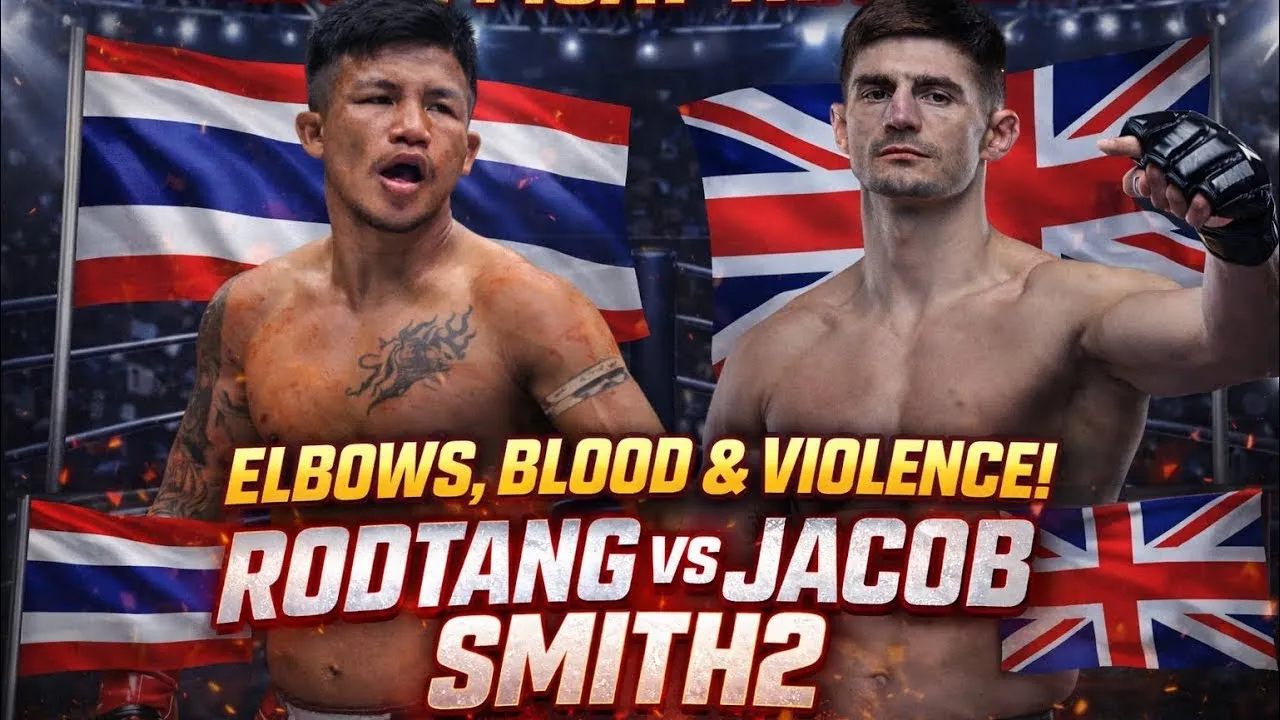 🔥 Brutal Muay Thai Fight! Rodtang vs Jacob Smith 2 | DEVASTATING ELBOWS 💥