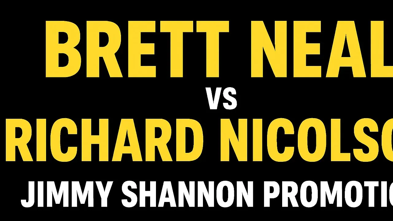 Brett Neal vs Richard Nicolson on Jimmy Shannon Promotion 1995