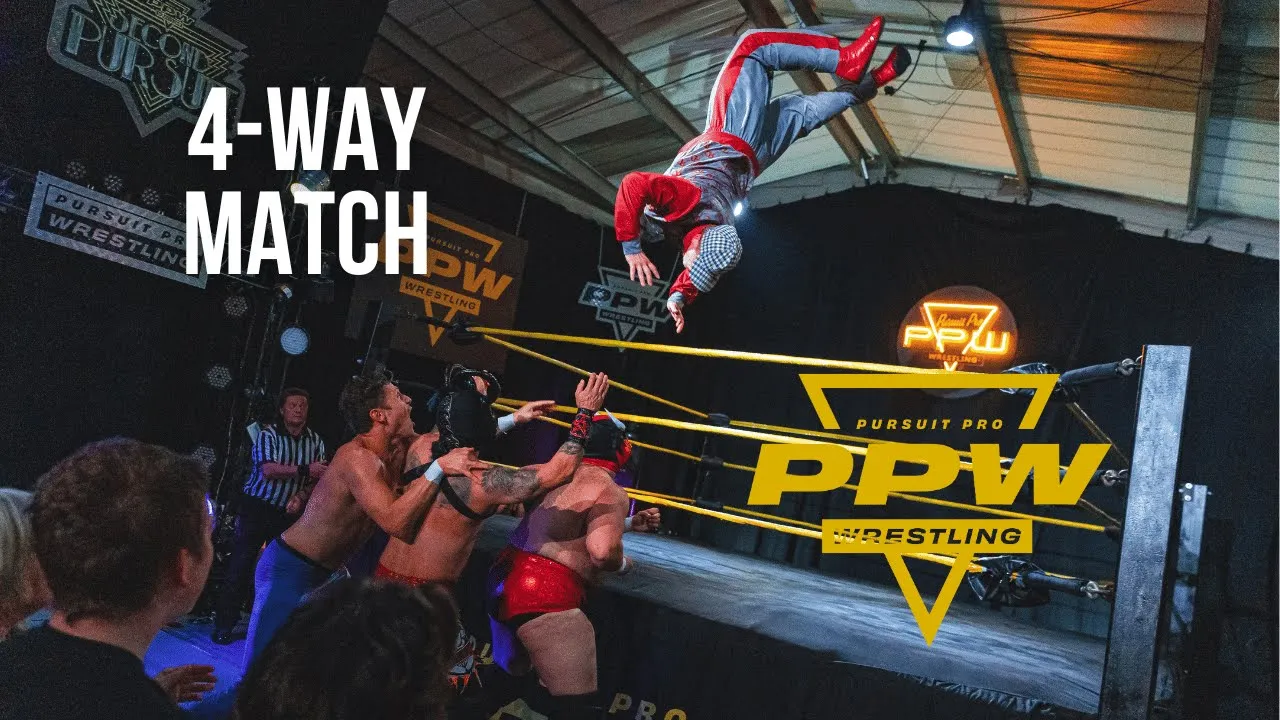 Ravie Davie vs El Iberico vs Nico Narciso vs Principe Condor; International Affair II background
