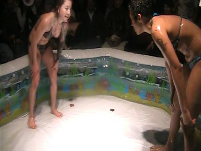 Baby Oil Bikini Action Crazy