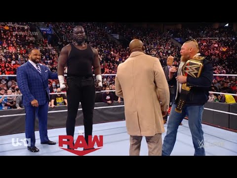 Brock Lesnar Destroyed Bobby Lashley on Mic ! Omos Vs Nick Sanders ! WWE Raw backdrop