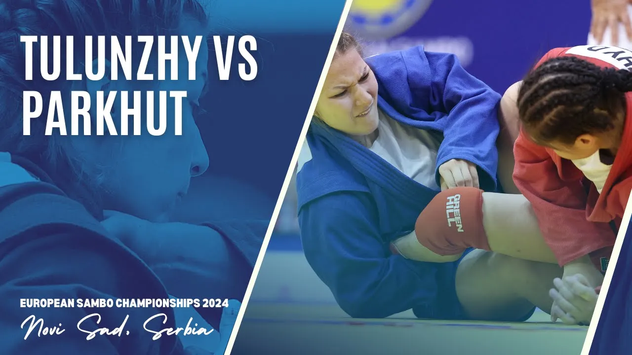 TULUNZHY (UKR) vs PARKHUT (FIAS 1). EUROPEAN YOUTH AND JUNIOR SAMBO CHAMPIONSHIPS 2024 background