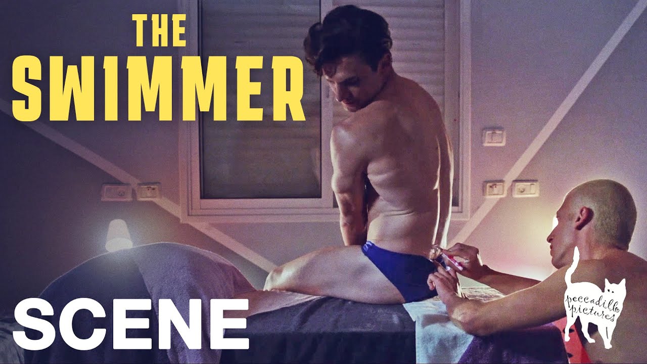 THE SWIMMER - A Close Shave background